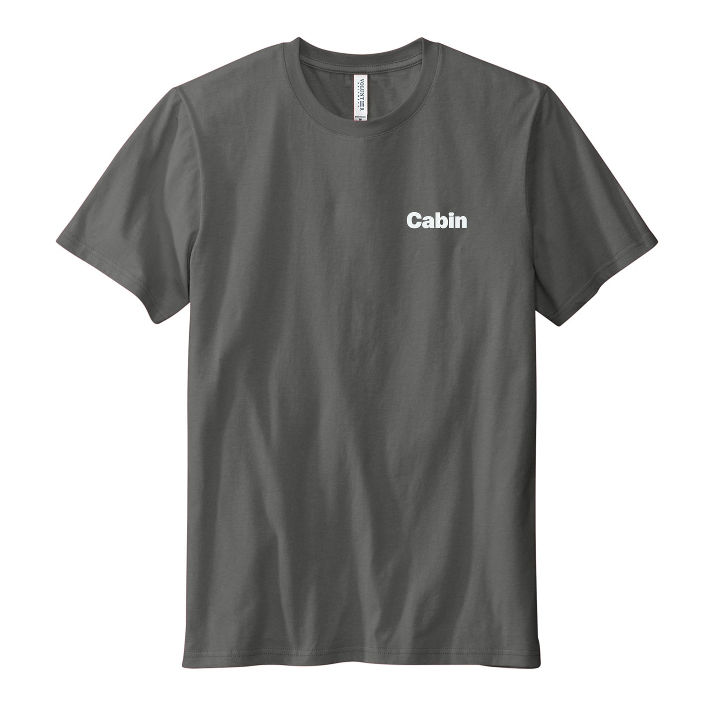 Cabin USA Made Unisex T-Shirt (Gray Steel)